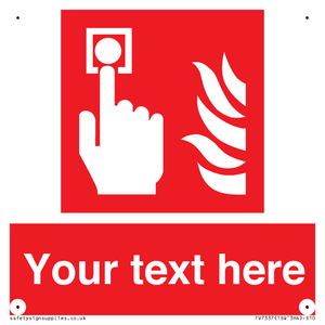 Custom Fire Alarm call point